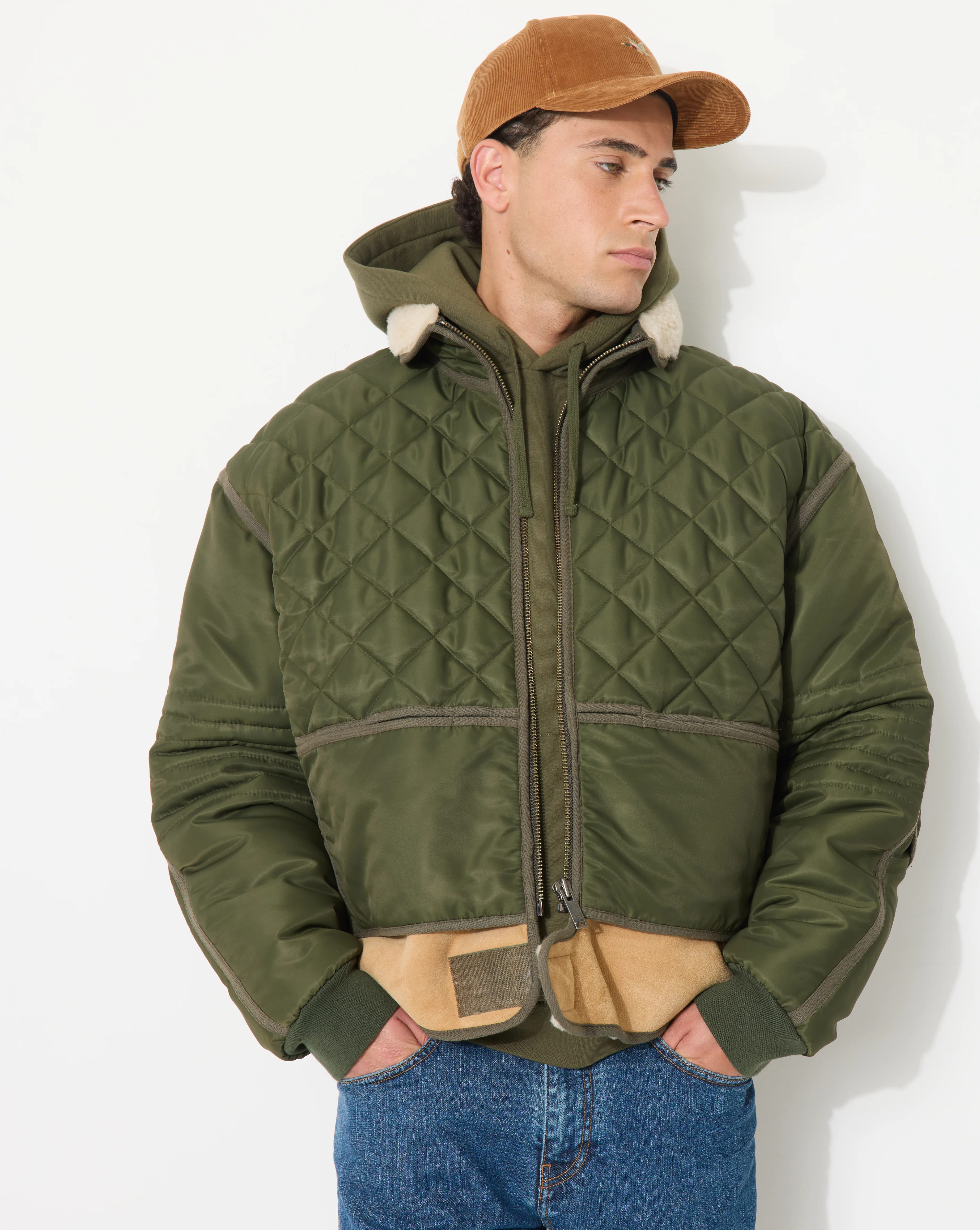 BLOUSON COSMO KAKI - Image 4