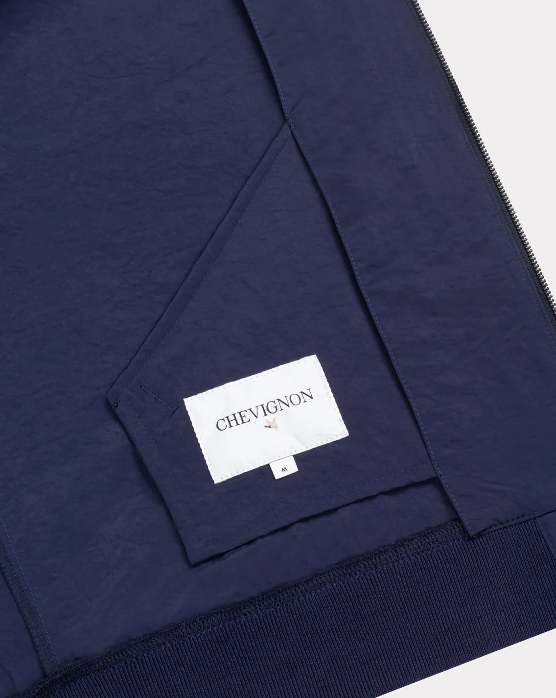 BLOUSON TENNIS BLEU - Image 4