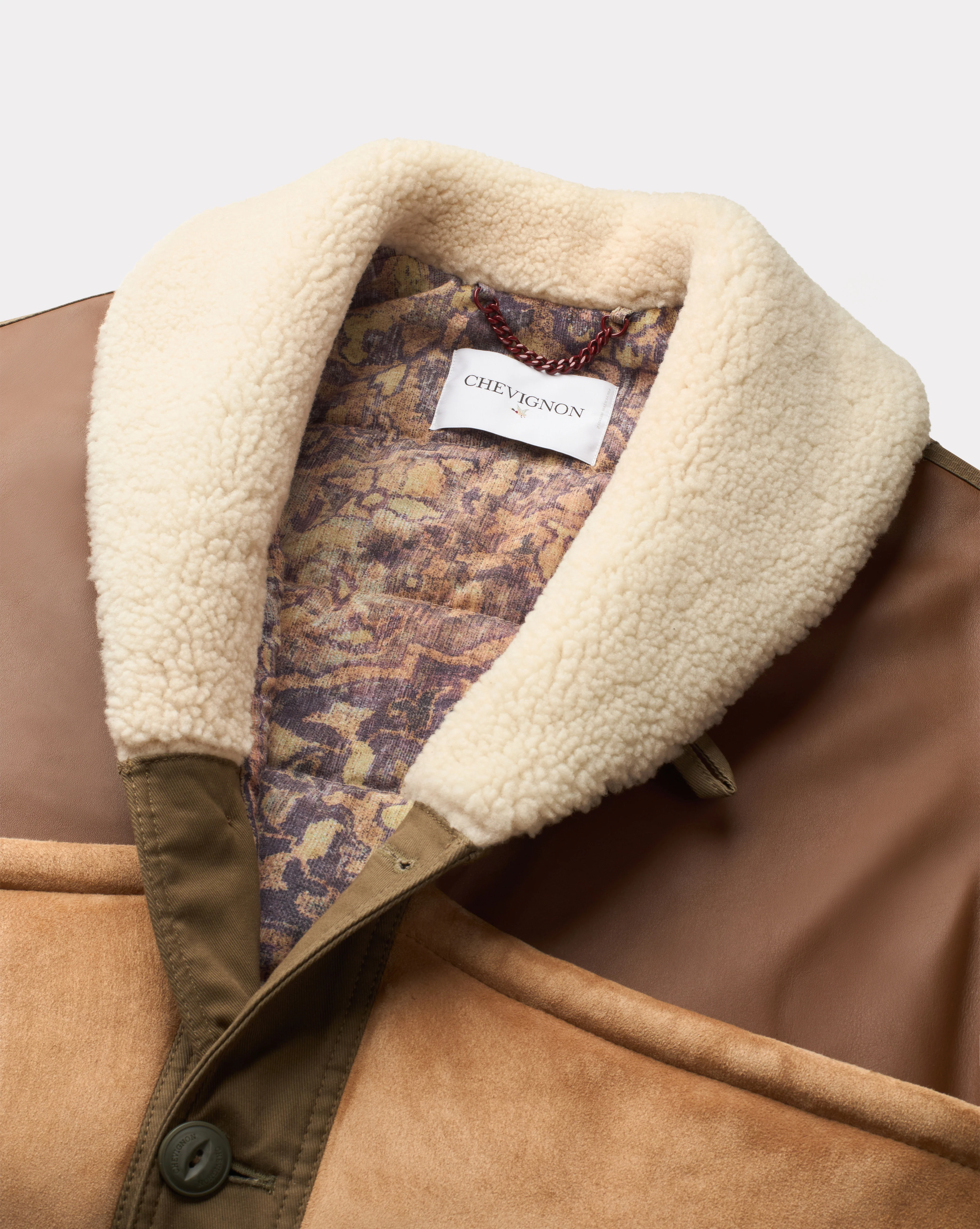 BLOUSON VINTAGE KAKI - Image 3