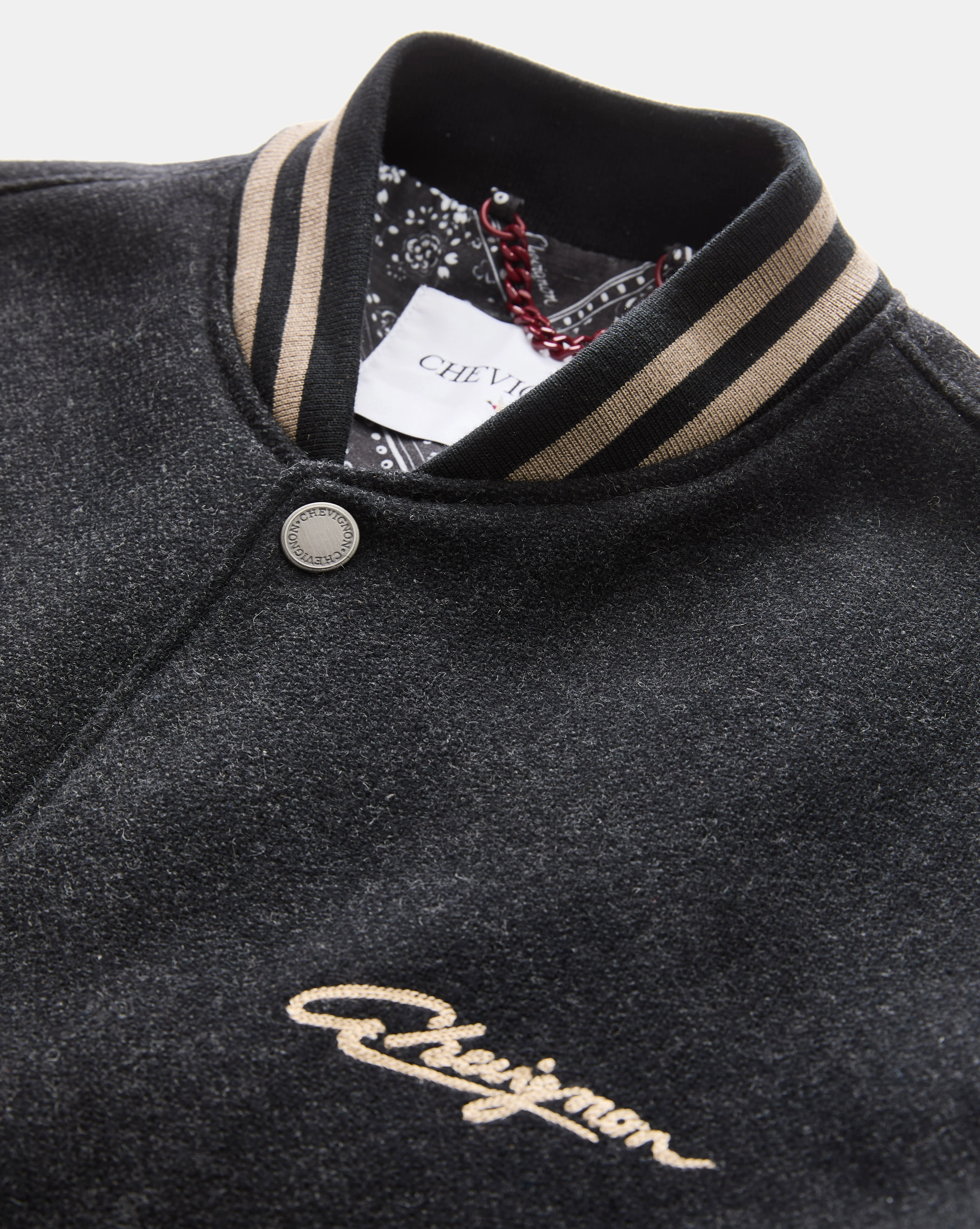 BLOUSON WINDS VARSITY NOIR - Image 6
