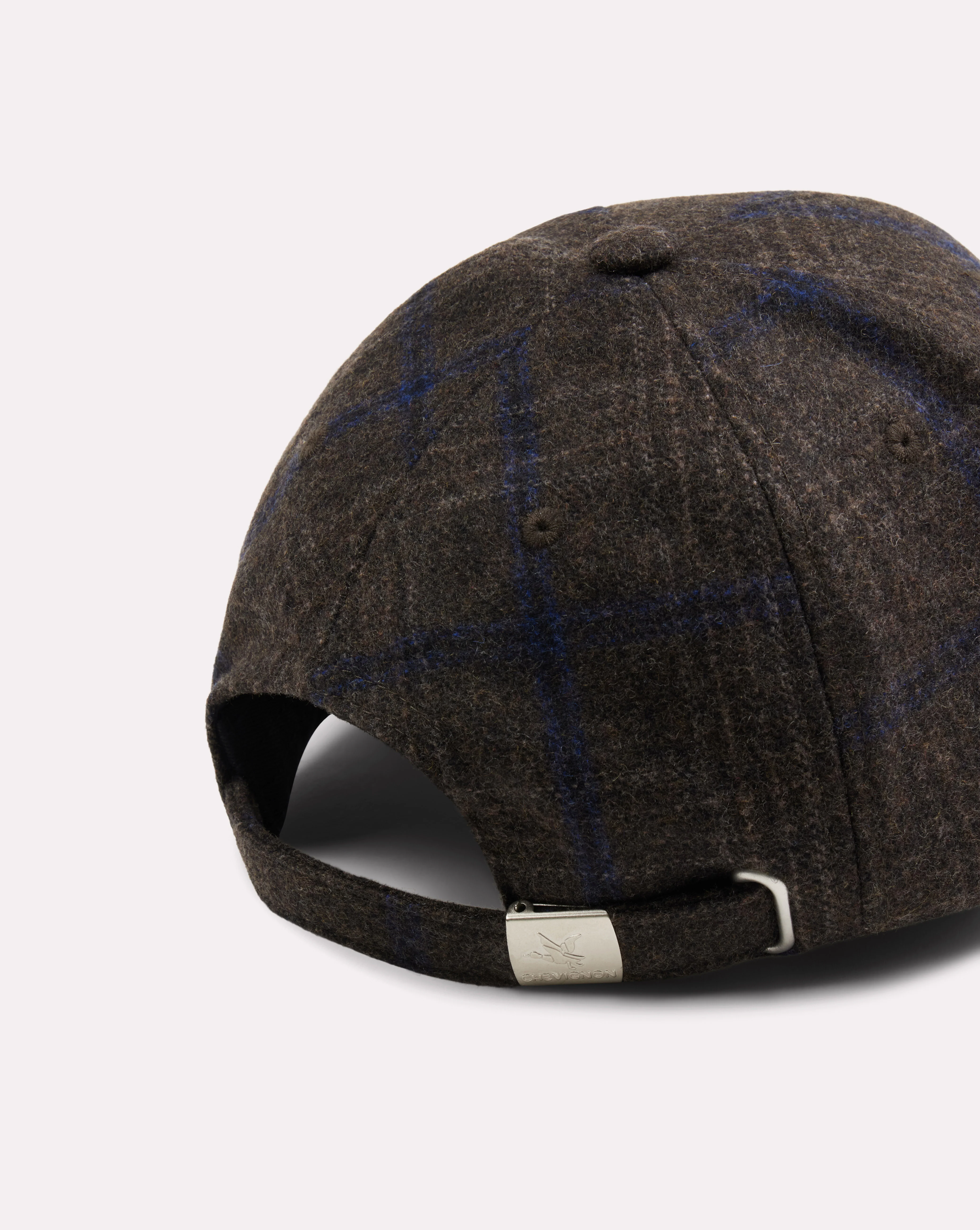 CASQUETTE CHECKS CAP MARRON - Image 5