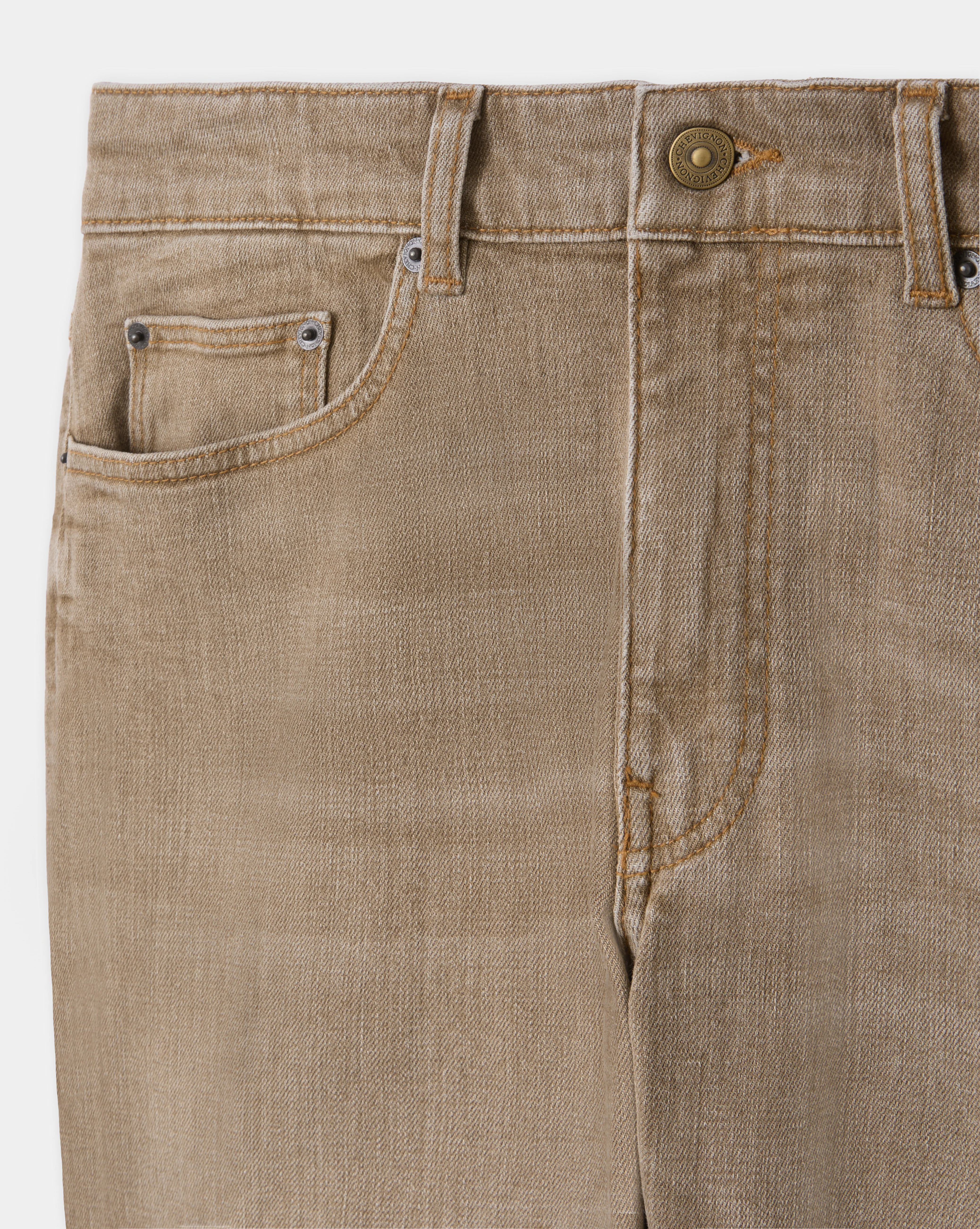 JEAN DENIM STRAIGHT BEIGE - Image 7