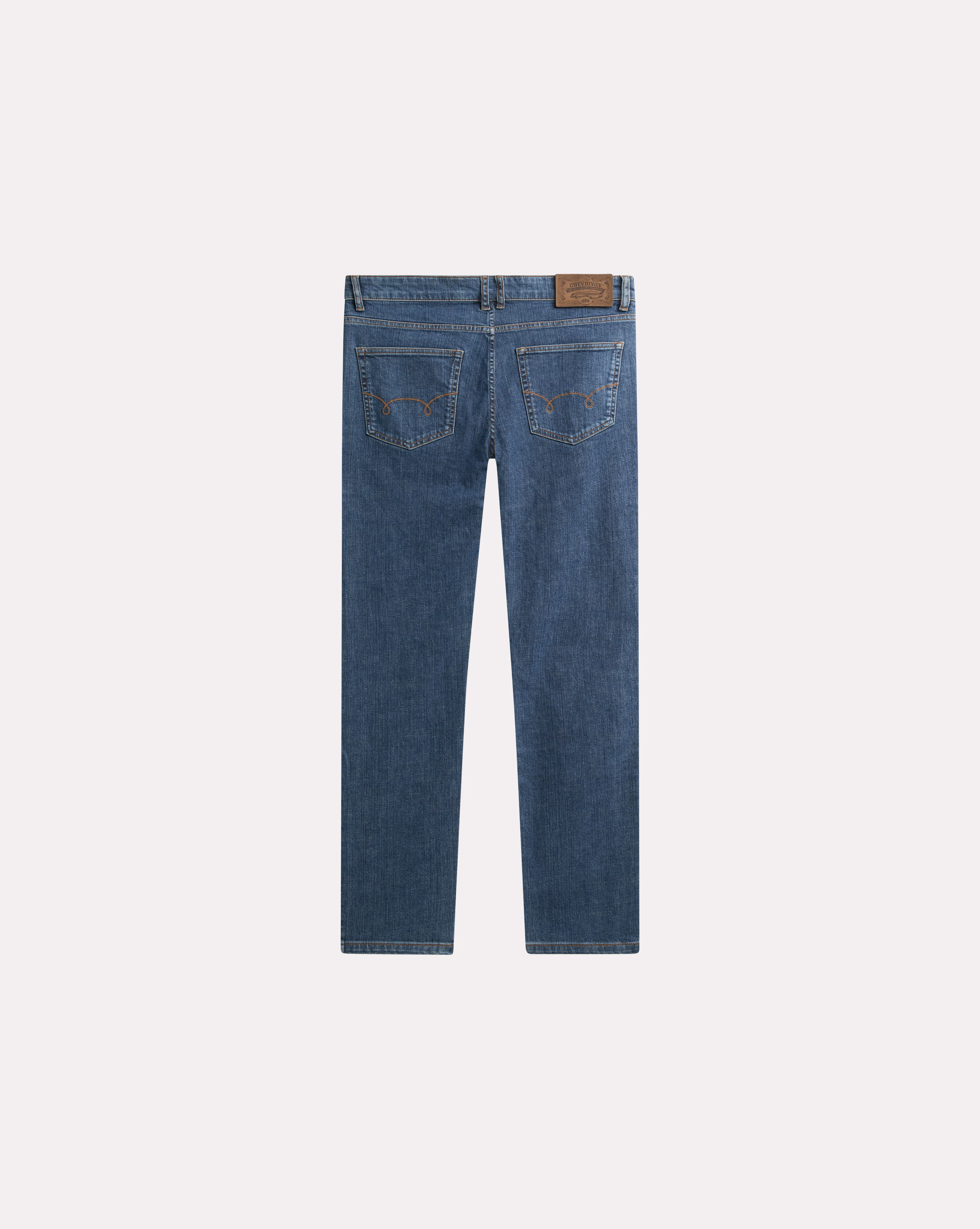 JEAN DENIM STRAIGHT BLEU - Image 4