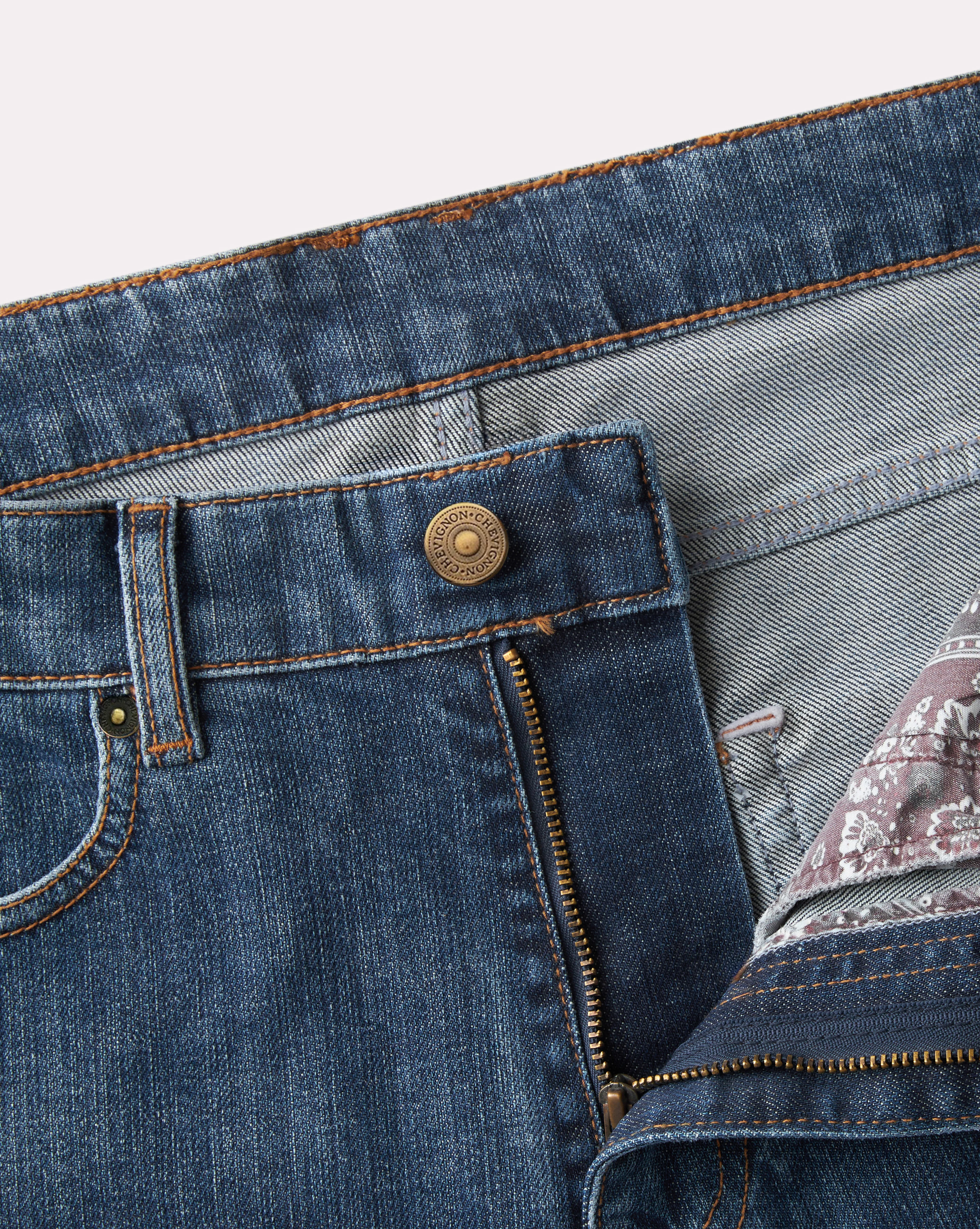 JEAN DENIM STRAIGHT BLEU - Image 8