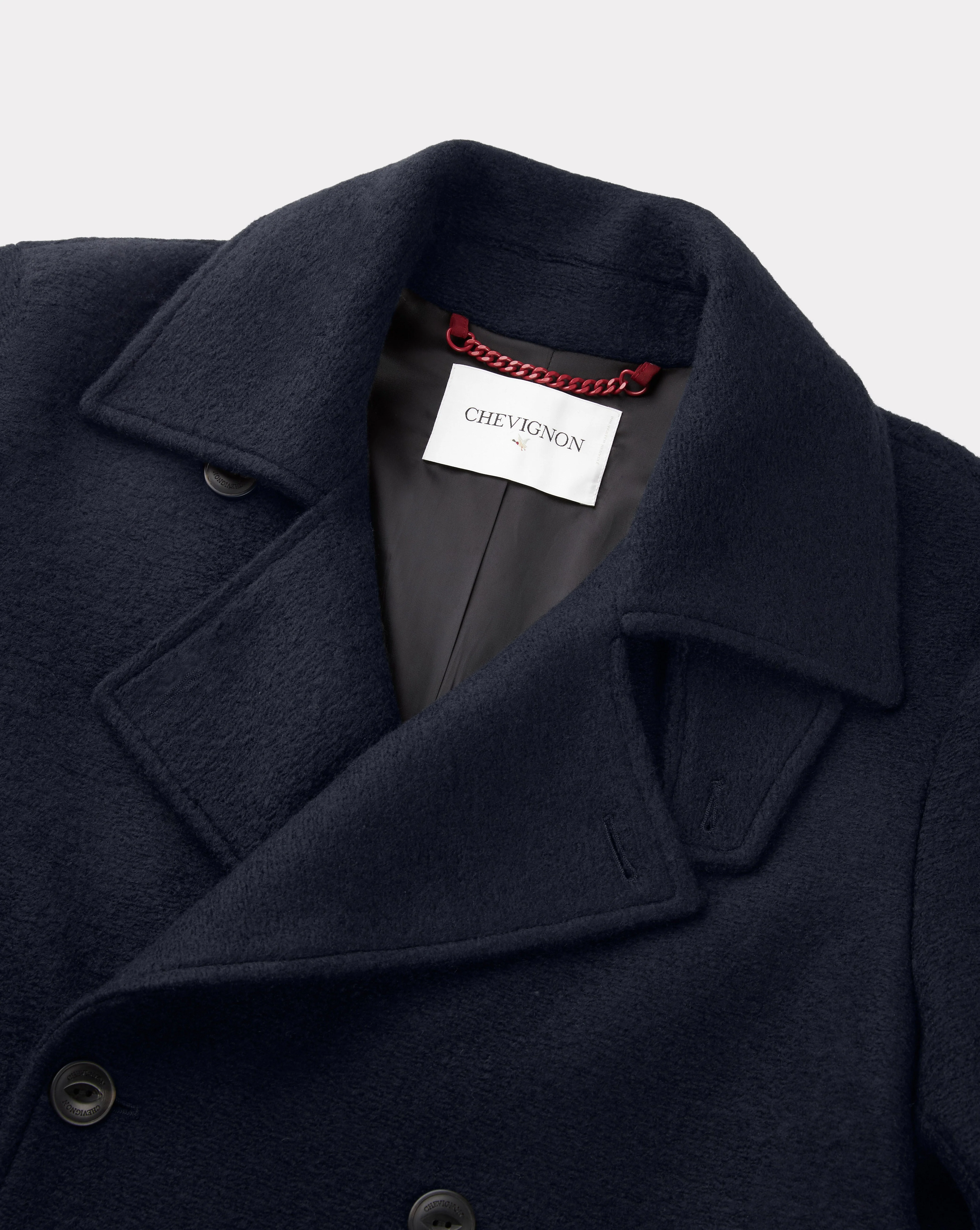 MANTEAU CABAN BLEU - Image 6