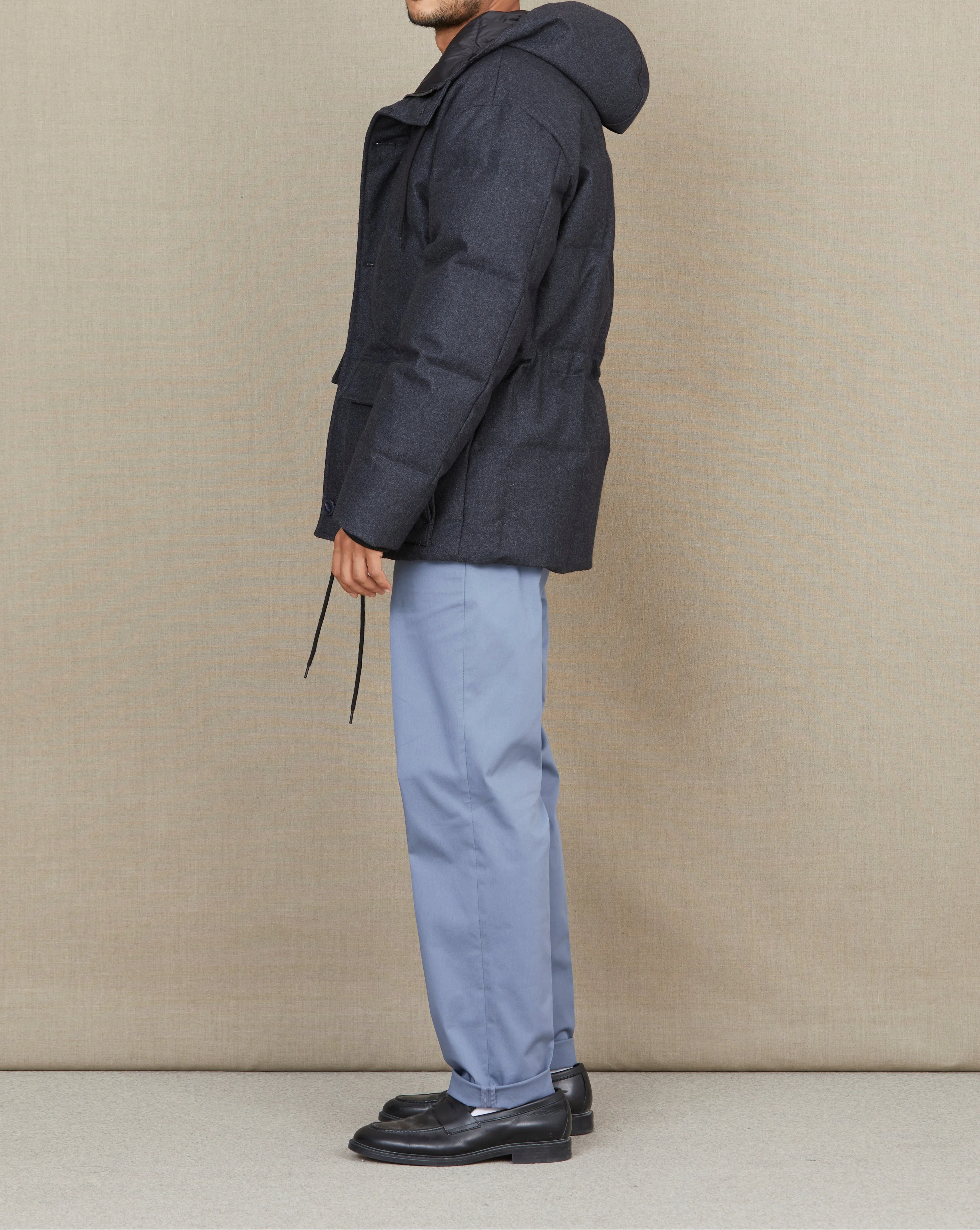 PARKA WINTER WOOL GRIS - Image 5