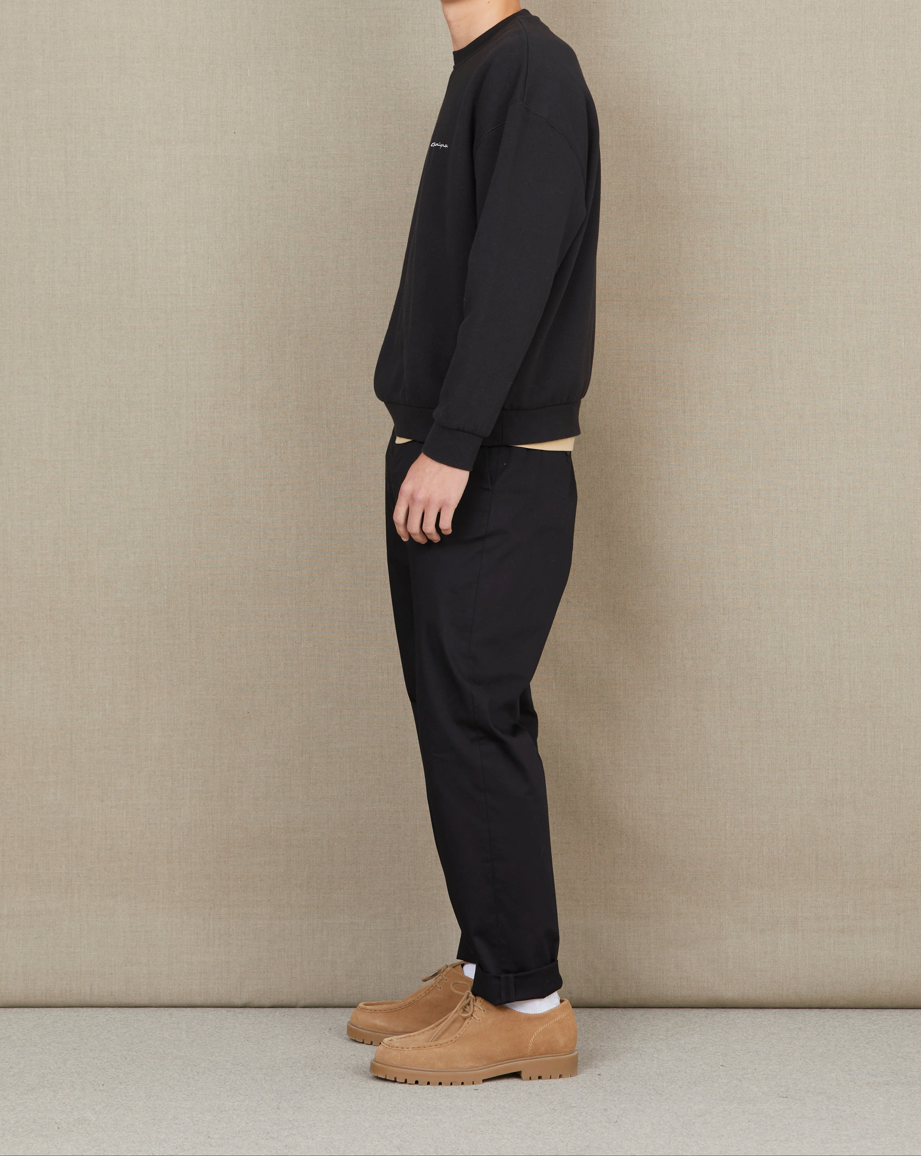 SWEATSHIRT BRODÉ CITY SWEAT NOIR - Image 5