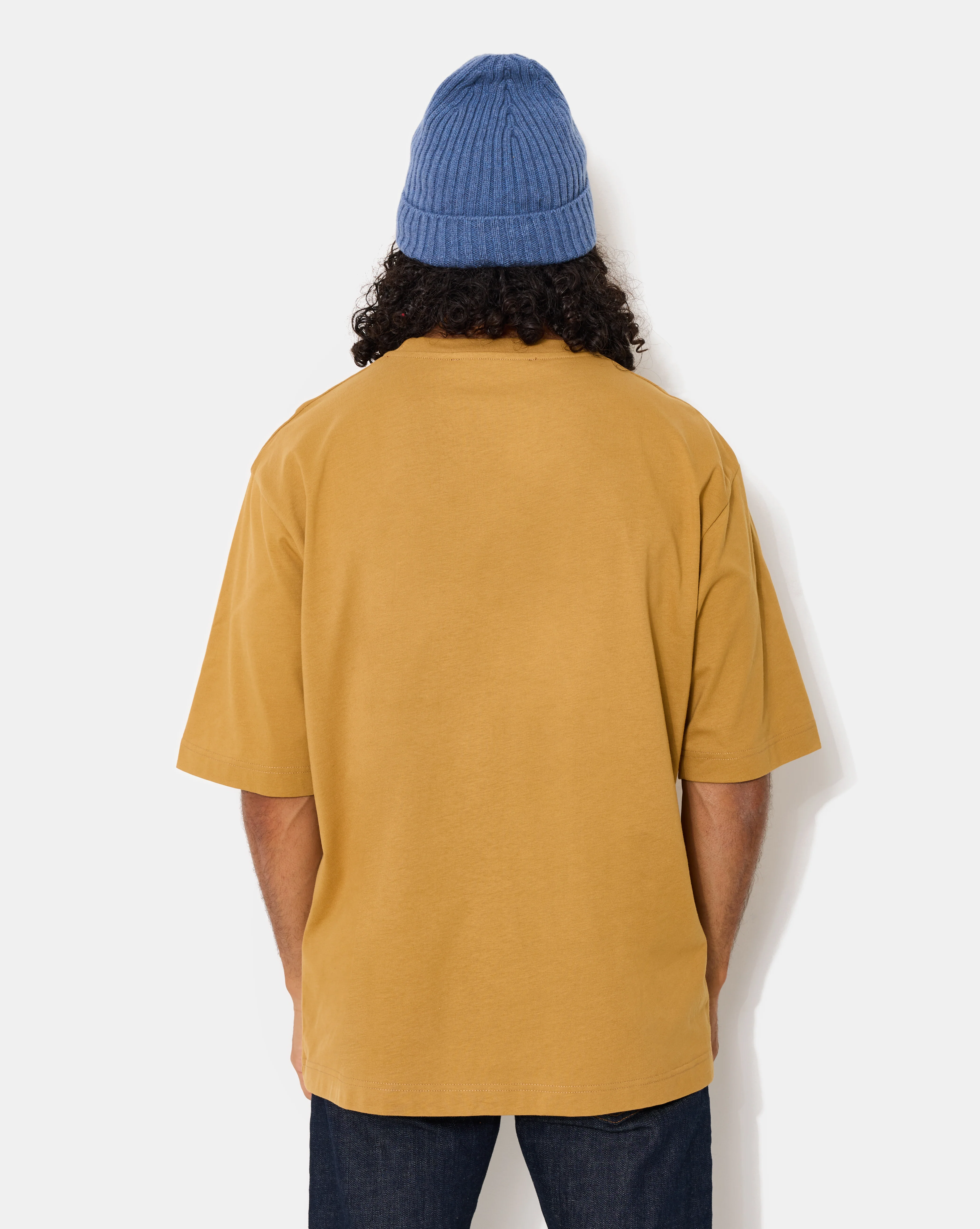 T-SHIRT CITY TEE OVERSIZE MARRON - Image 3