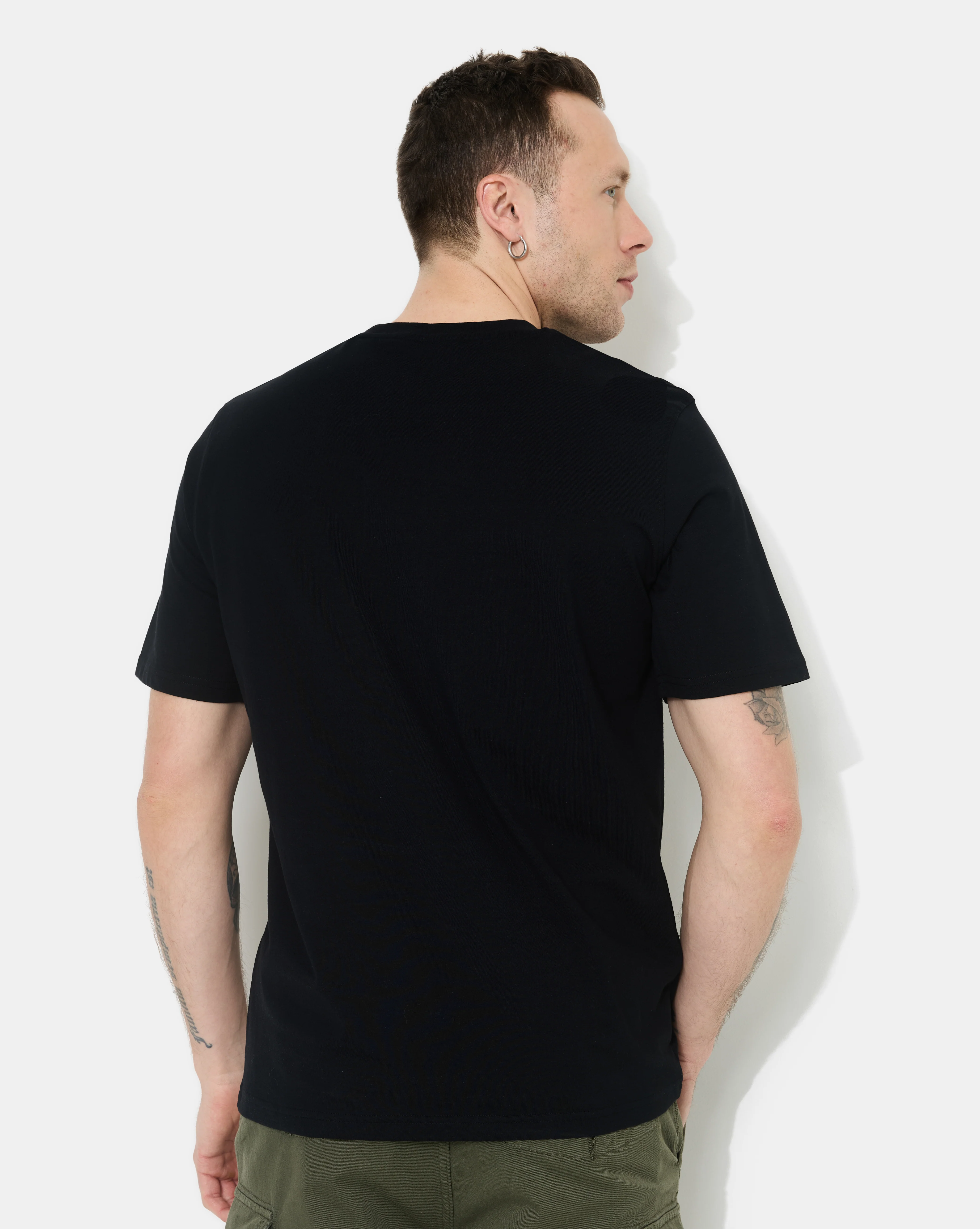 T-SHIRT TEE CUSTOM NOIR - Image 3