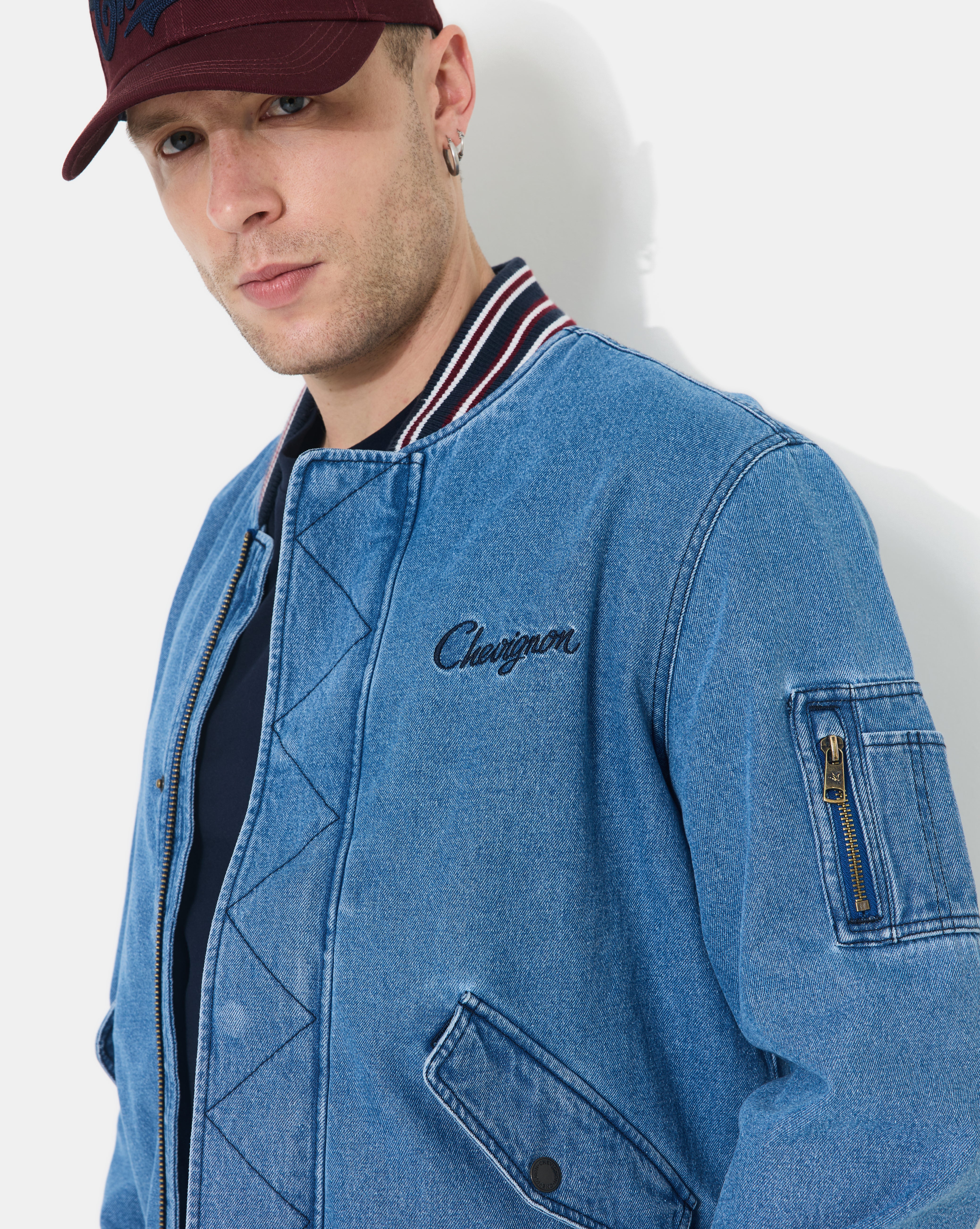 VESTE DRIFT DENIM BLEU DENIM - Image 5