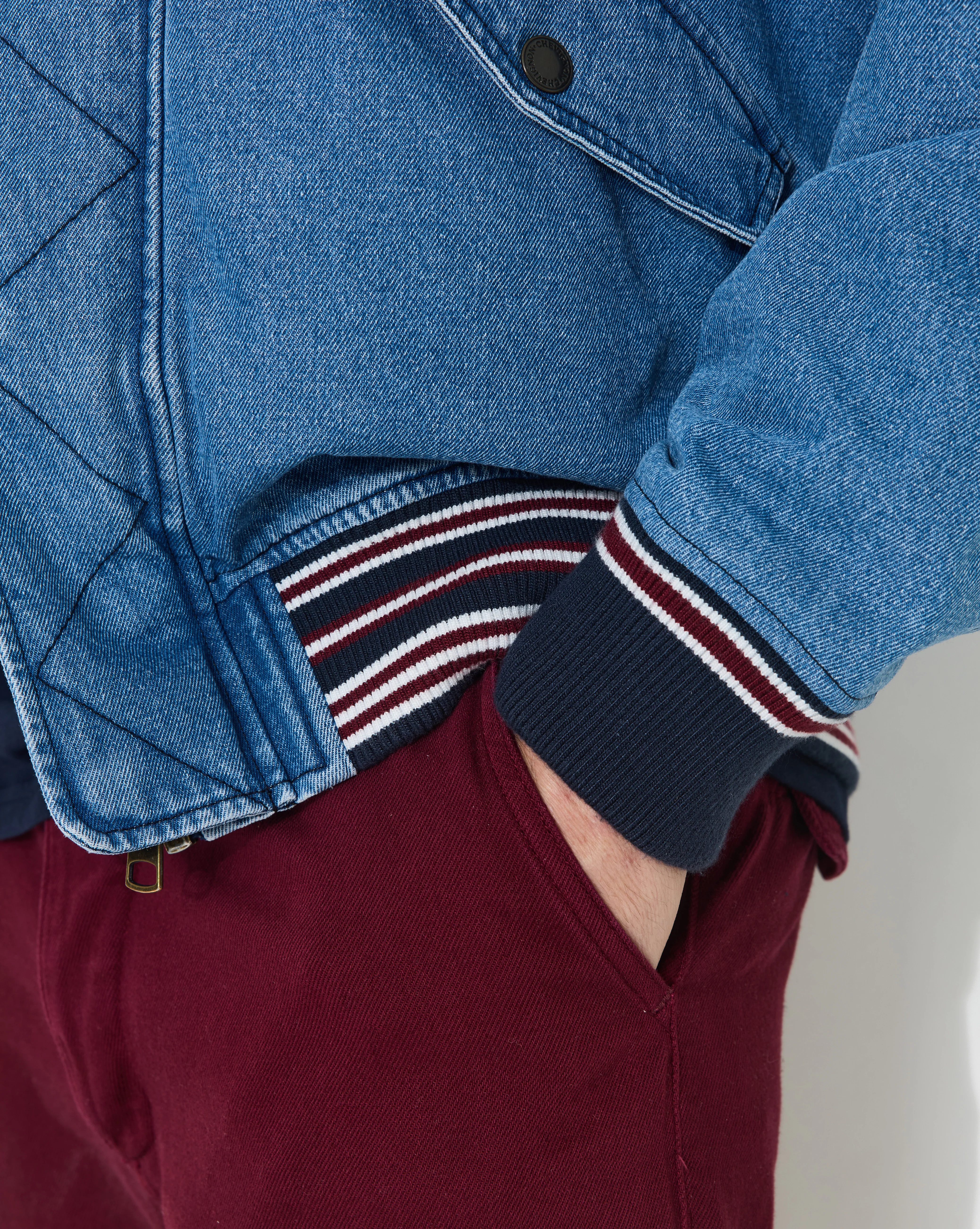 VESTE DRIFT DENIM BLEU DENIM - Image 8